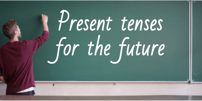 Present tenses for the future Английский язык: настоящее время для выражения будущего