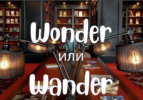 Wonder и Wander