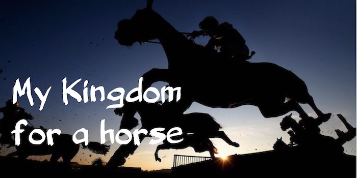 My Kingdom for a horse