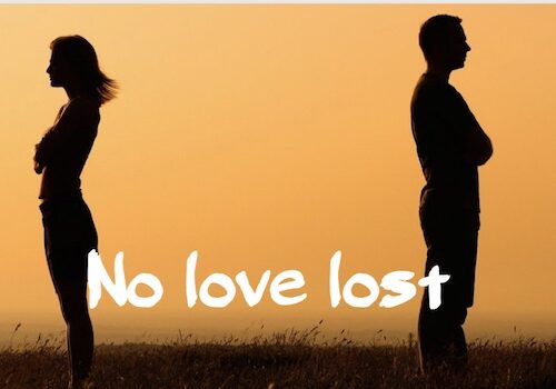 Английская идиома "No love lost"